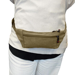 Τσαντάκι μέσης BENZI Μπεζ BZ4830