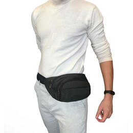 Τσαντάκι μέσης BENZI Μαύρο BZ5543