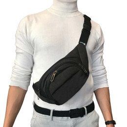 Τσαντάκι μέσης BENZI Μαύρο BZ5543