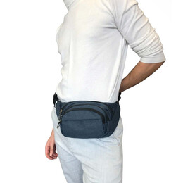 Τσαντάκι μέσης BENZI Μπλε BZ5543