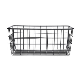 Estia Καλαθι Οργανωσης Μεταλλικο 28x22x12.5cm Μαυρο