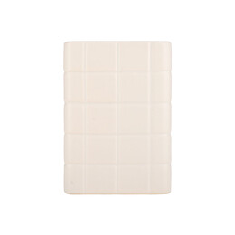 Estia Ποτηρακι Μπανιου Tiles Κεραμικο 7.5x7.5x11cm Λευκο