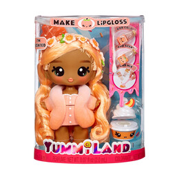 Mga Yummiland Large Doll + Lipgloss Pet- pia Peach (120797)