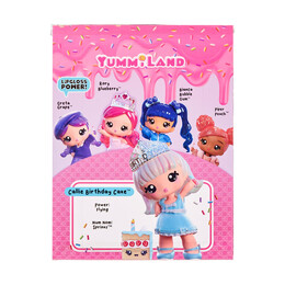 Mga Yummiland Large Doll + Lipgloss Pet- Callie Birthday Cake (120742)