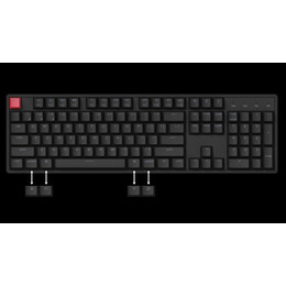 Keychron K10 V2 (K10X-B3) QMK Wireless Mechanical Keyboard Brown Switch RGB 100% US Layout