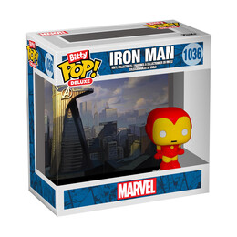 Funko Bitty pop! deluxe: Iron man (Avengertower) #1036 Vinyl Figure