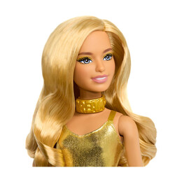 Mattel Barbie Fashionistas: Χρυσή Ολόσωμη Φόρμα (Hrh19)