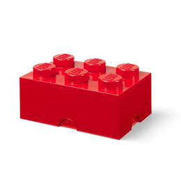Lego® Κουτι Αποθηκευσης Ορθογωνιο Μεσαιο Κοκκινο - 40000800