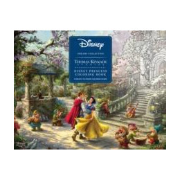 Disney Dreams Collection Thomas Kinkade Studios Disney Princess Coloring Poster