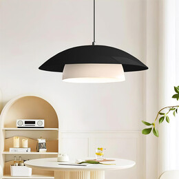 Φωτιστικό Οροφής Eliora Megapap e27 Μεταλλικό Μονόφωτο Χρώμα Μαύρο Ø36x100εκ.