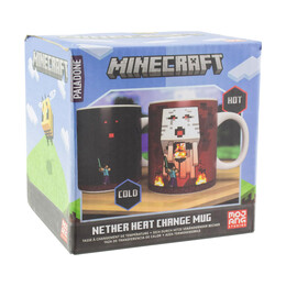 Paladone: Minecraft - Nether Heat Change mug (Pp10590mcf)