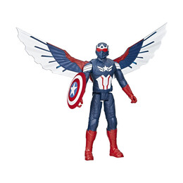 Hasbro Captain America: Brave new World - Titan Heroes Captain America Deluxe Titan Figure (F9301)