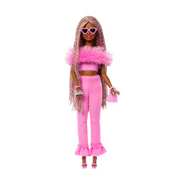 Mattel Barbie Deluxe Fashionistas: Μαλλιά Κοτσιδάκια (Hyv28)