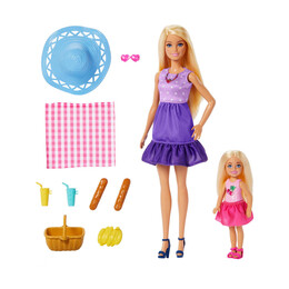 Mattel Barbie &Amp; Chelsea πικ νικ (Jbf43)