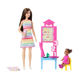 Mattel Barbie: you can be Anything - Teacher Doll With Brown Hair (Jcr76)