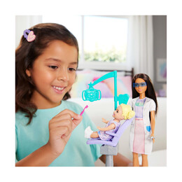 Mattel Barbie: you can be Anything - Dentist Doll With Brown Hair (Jcr75)
