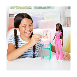 Mattel Barbie: you can be Anything - Doctor Doll With Black Hair and Dark Skin (Jcr73)