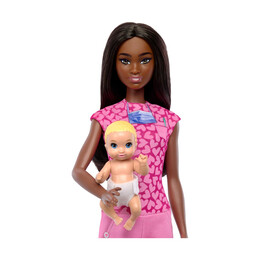 Mattel Barbie: you can be Anything - Doctor Doll With Black Hair and Dark Skin (Jcr73)