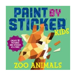 Paint by Sticker Kids: zoo Animals