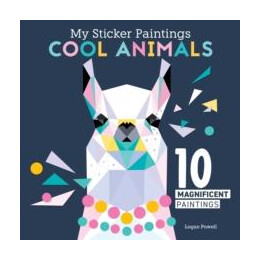 My Sticker Paintings: Cool Animals