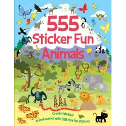 555 Sticker fun - Animals Activity Book