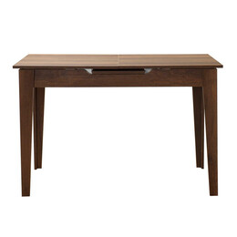 Τραπέζι Trendline Megapap Επεκτεινόμενο Χρώμα Καρυδί 120/150x70x75εκ.