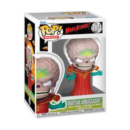 Funko Pop! Movies: Mars Attacks - Martian Ambassador #1874 Vinyl Figure