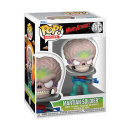 Funko Pop! Movies: Mars Attacks - Martian Soldier #1877 Vinyl Figure