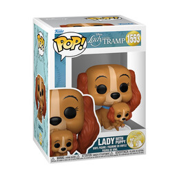 Funko Pop! Disney: Lady &Amp; the Tramp (70th Anniversary) - Lady With Puppy #1553 Vinyl Figure