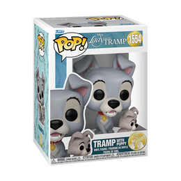Funko Pop! Disney: Lady &Amp; the Tramp (70th Anniversary)p - Tramp With Puppy #1554 Vinyl Figure
