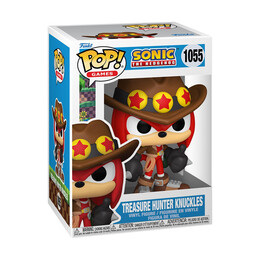Funko Pop! Games: Sonic the Hedgehog - Treasure Hunter Knuckles #1055 Vinyl Figure