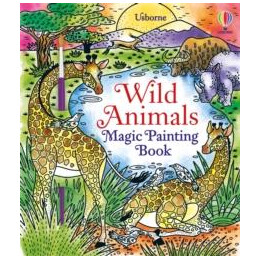 Wild Animals Magic Painting Book