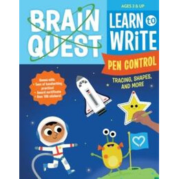 Brain Quest Learn to Write: pen Control, Tracing, Shapes, and More