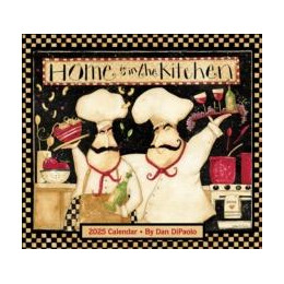 Home is in the Kitchen 2025 Deluxe Wall Calendar