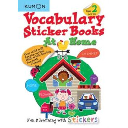 Kumon Vocabulary Sticker Books at Home