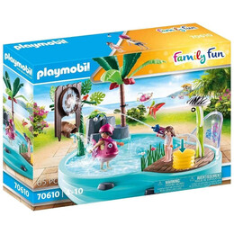 Playmobil® Family Fun: Aqua Park Small Pool With Water Sprayer (70610)