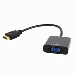 Gembird Μετατροπέας Hdmi Male σε 3.5mm / vga Female (a-Hdmi-vga-03) (Gema-Hdmi-vga-03)