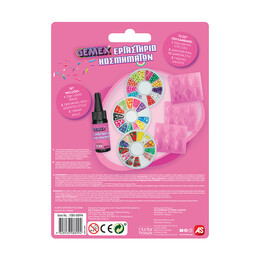 Παίζω & Δημιουργώ Τζελ & Αξεσουάρ Για Το Εργαστήριο Κοσμημάτων Gemex Magic Shell Για 5+ Χρονών