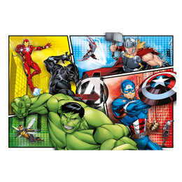 Clementoni Παιδικό Παζλ Super Color The Avengers 104 τμχ