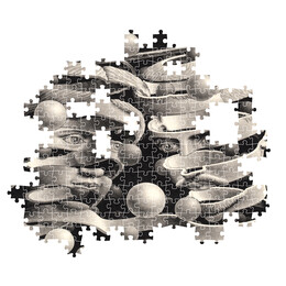 Clementoni Παζλ Novo Art Escher: Δεσμός Ένωσης 1000 τμχ