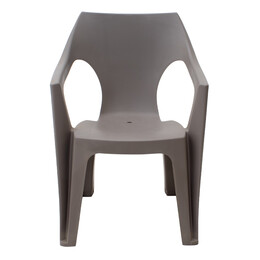 Πολυθρόνα Πολυπροπυλενίου Dante Χρώμα Cappuccino 57x55x79εκ.