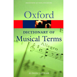 Oxford Dictionary Musical Terms