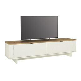 Έπιπλο Τηλεόρασης Bohema Megapap Χρώμα Ivory - Sepet oak 180x47x45,6εκ.