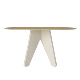 Τραπέζι Rebel Megapap Χρώμα Rota oak - Sandstone 150x90x75εκ.