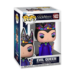 Funko Pop! Disney: Snow White (Live Action) - Evil Queen (Black &Amp; Purlpe) #1422 Vinyl Figure