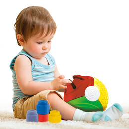 As Clementoni: Soft Clemmy - Touch, Roll &Amp; Play Sensory Ball (1033-17689)