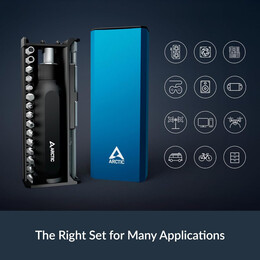 Arctic Ratchet Screwdriver Toolkit