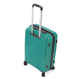 Βαλίτσα Μεγάλη Με Προέκταση BENZI Πετρόλ BZ5710