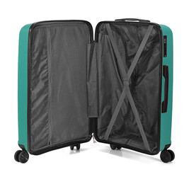 Βαλίτσα Μεγάλη Με Προέκταση BENZI Πετρόλ BZ5710