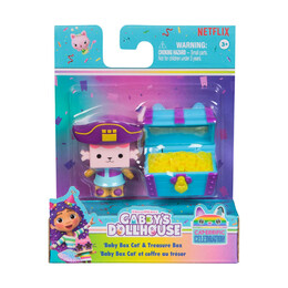 Spin Master Gabby's Dollhouse: cat-Errific Celebration - 'baby box Cat' &Amp; Treasure box (20149924)